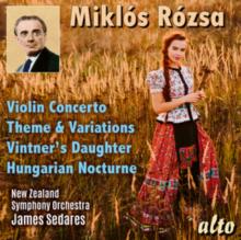 Miklos Rozsa: Violin Concerto/Theme & Variations/...