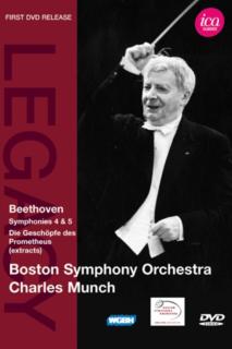 Charles Munch: Beethoven Symphonies 4 and 5 (Boston Symph.Orch.)
