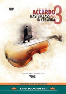 Salvatore Accardo: Masterclass in Cremona - Volume 3